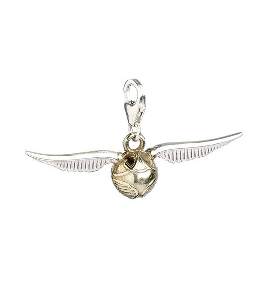  Harry Potter: Sterling Silver Golden Snitch Clip on Charm  5055583404016