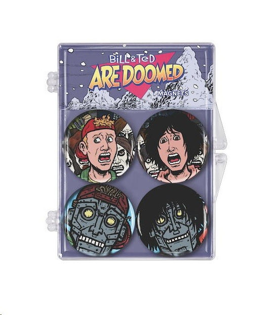  Bill and Ted Are Doomed: Magnet 4-Pack  0761568007169