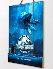  Jurassic World: Mosasaurus Wooden Art  8437017951391
