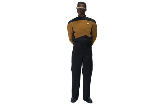  Star Trek: The Next Generation - Geordi La Forge Essential Version 1:6 Scale Figure  0656382725316