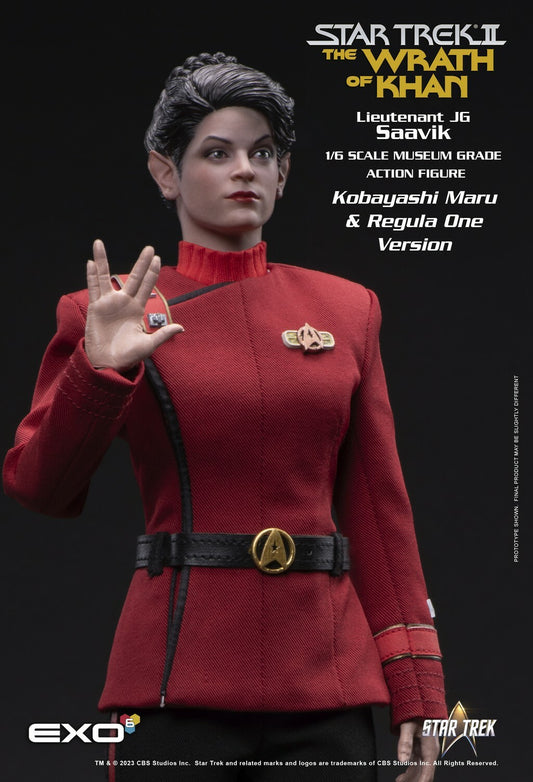  Star Trek: The Wrath of Khan - Lt. Saavik Kobayashi Maru Version 1:6 Scale Figure  0656382660488