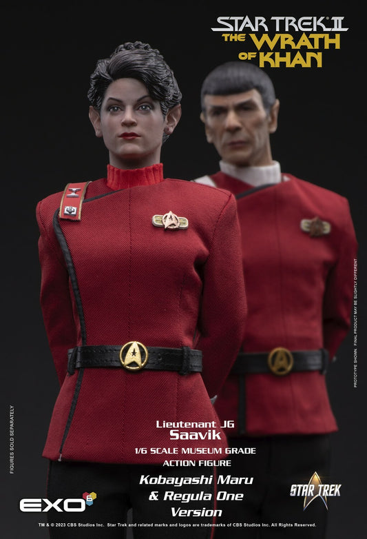  Star Trek: The Wrath of Khan - Lt. Saavik Kobayashi Maru Version 1:6 Scale Figure  0656382660488