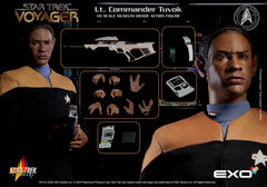  Star Trek: Voyager - Tuvok 1:6 Scale Figure  0656382691697