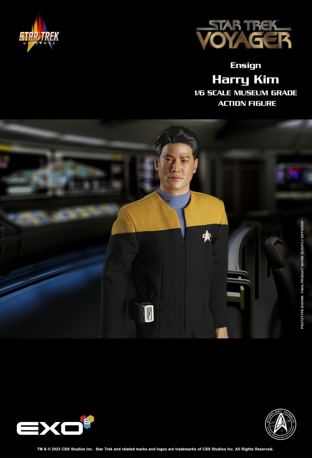  Star Trek: Voyager - Harry Kim 1:6 Scale Figure  0656382537346