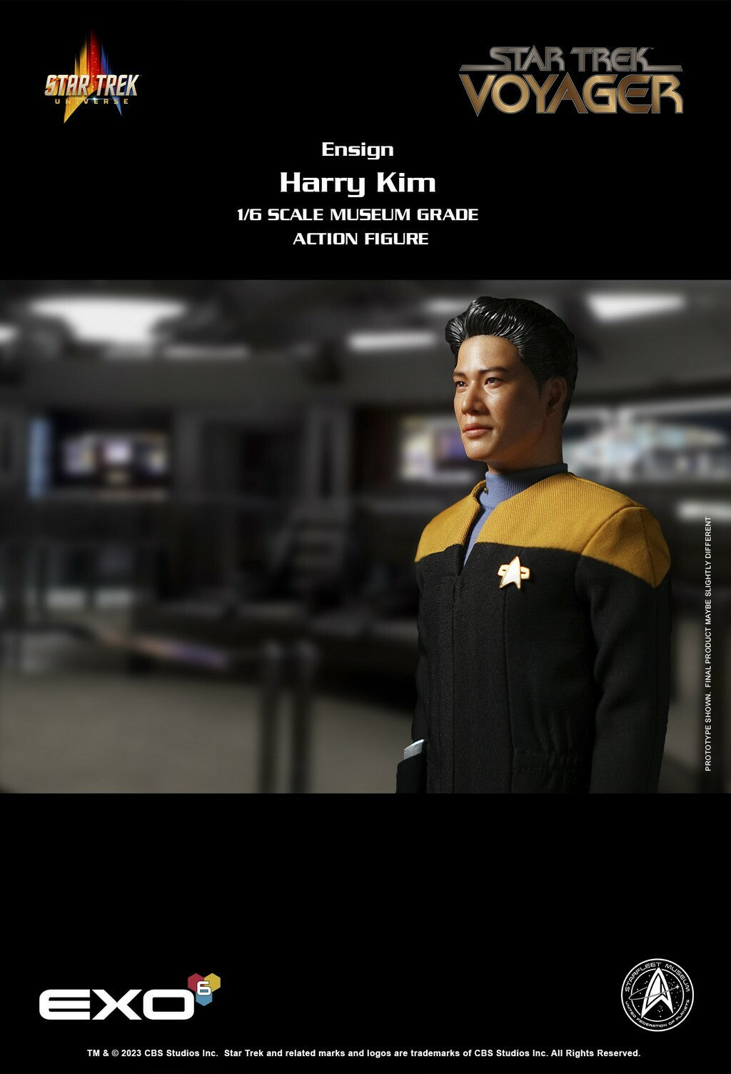  Star Trek: Voyager - Harry Kim 1:6 Scale Figure  0656382537346