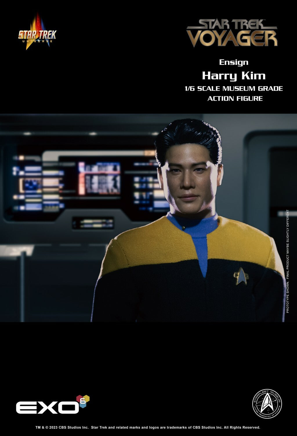  Star Trek: Voyager - Harry Kim 1:6 Scale Figure  0656382537346