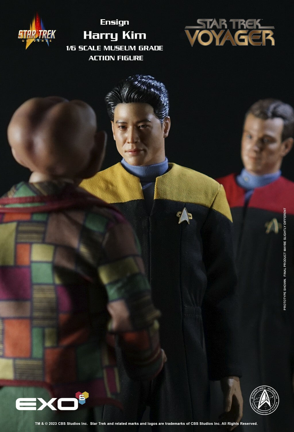  Star Trek: Voyager - Harry Kim 1:6 Scale Figure  0656382537346