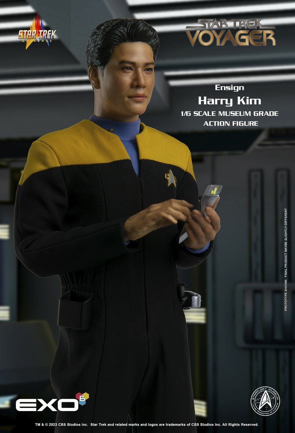  Star Trek: Voyager - Harry Kim 1:6 Scale Figure  0656382537346