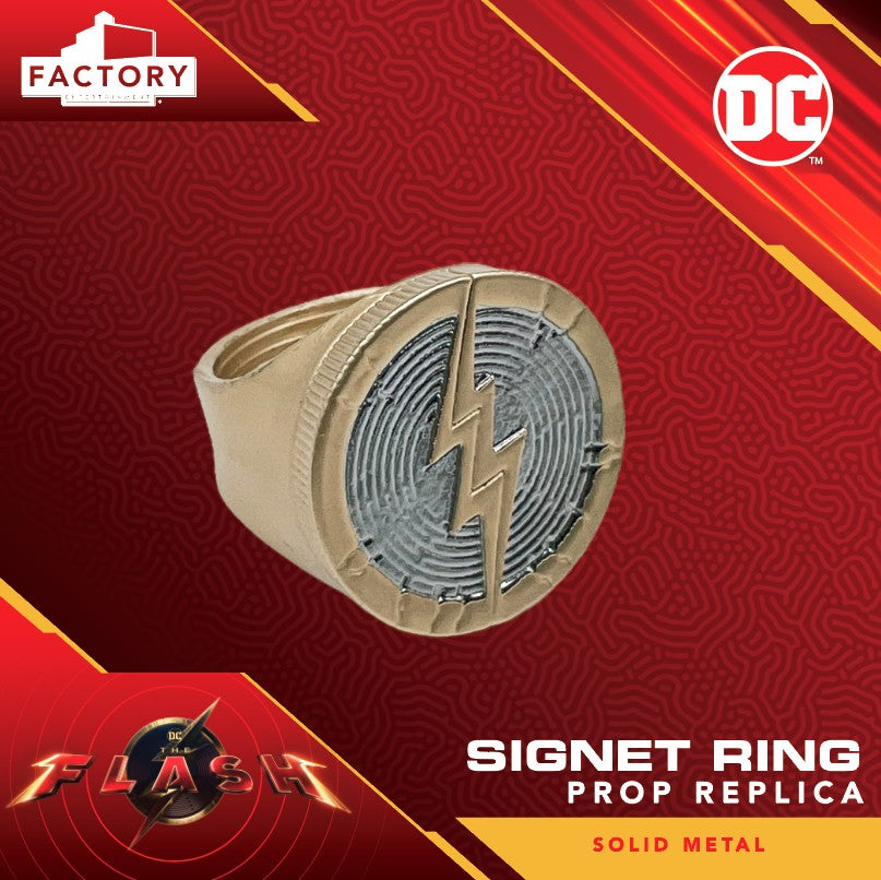  Marvel: The Flash Signet Ring Prop Replica  5060224082928