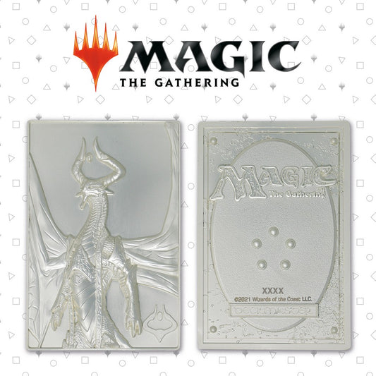  Magic the Gathering: Nicol Bolas Limited Edition Silver Plated Metal Collectible  5060662469084