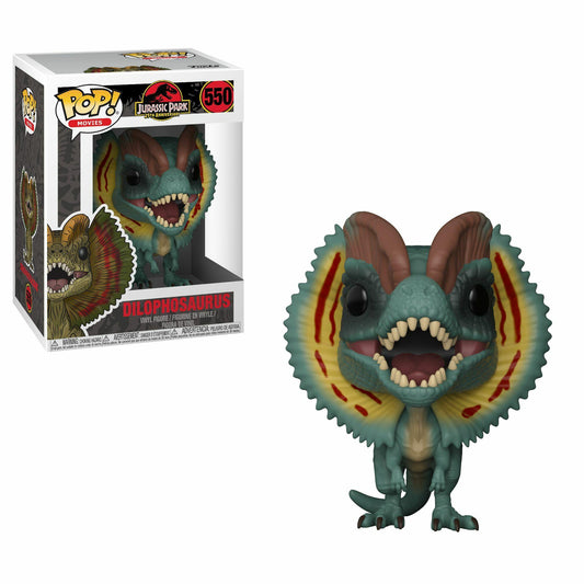  Jurassic Park POP! Movies Vinyl Figures 9 cm Dilophosaurus Assortment (6)  0889698267366