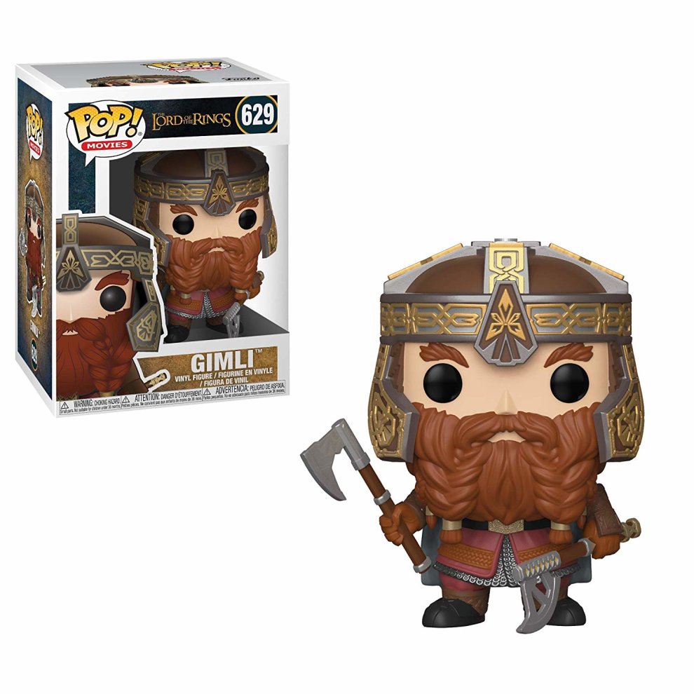  Pop! Movies: Lord of the Rings - Gimli  0889698332484