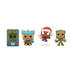  Pocket Pop! Marvel: Tree Holiday Box 4-Pack  0889698655415