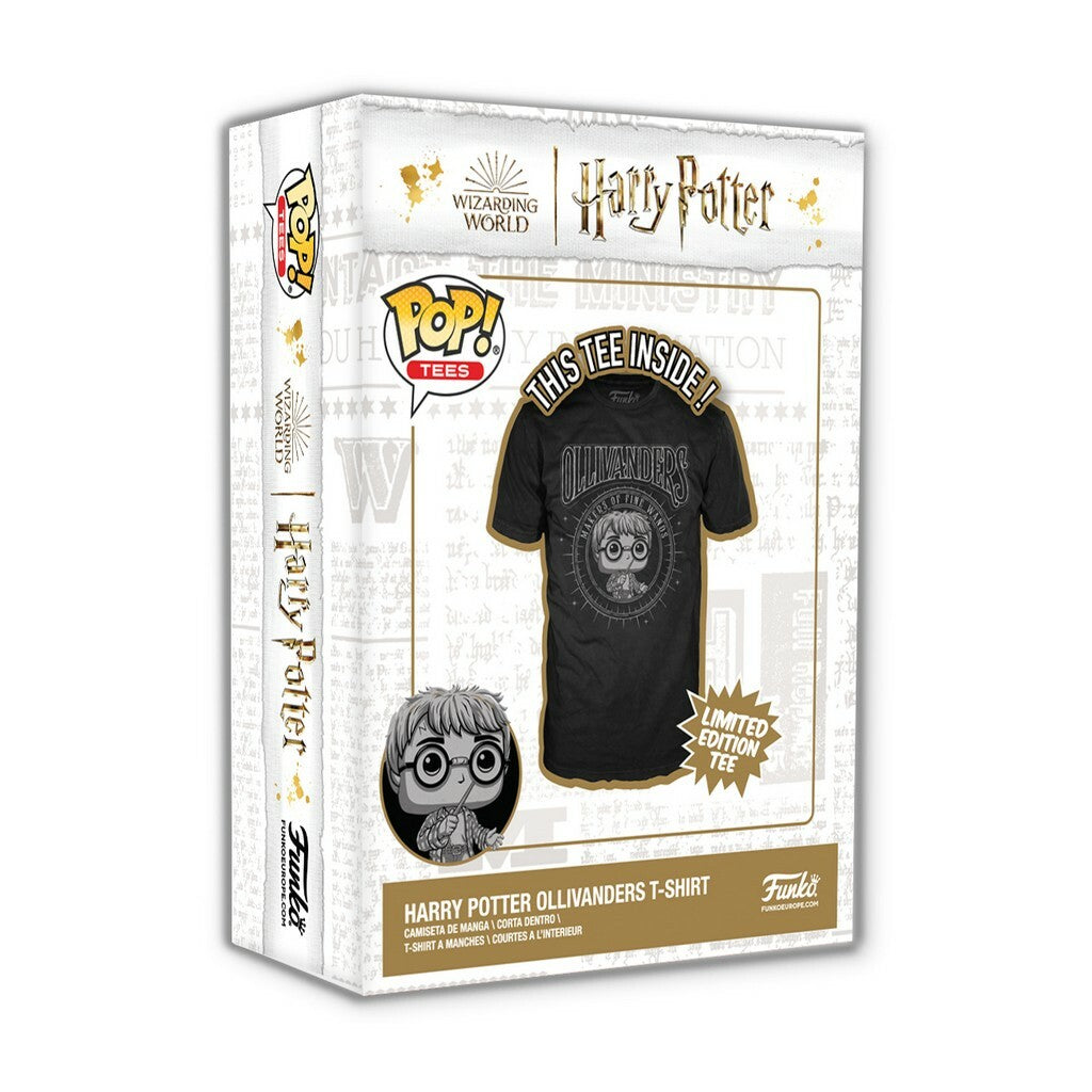  Pop! Boxed Tee: Harry Potter - Harry at Olivanders  0889698719575