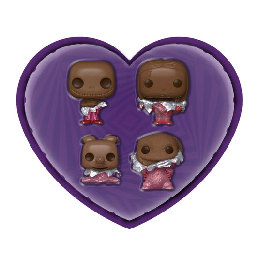  Pocket Pop! Nightmare Before Christmas: Chocolate Resembled Valentines Box 4-Pack  0889698762243
