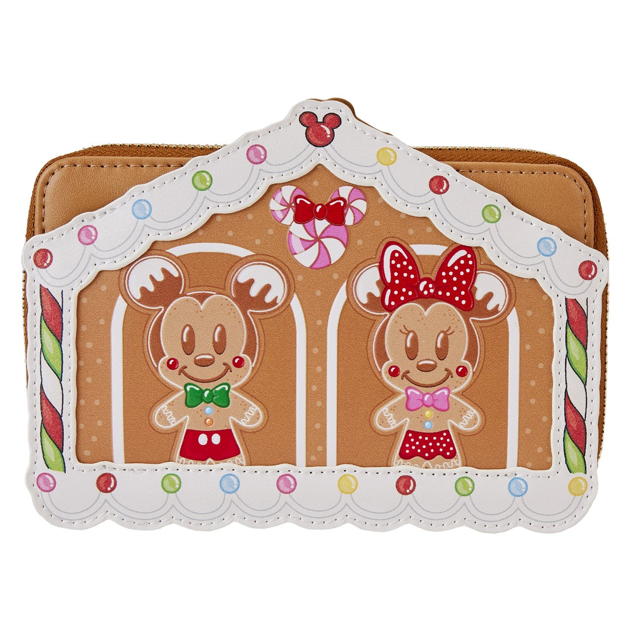  Disney: Mickey and Friends - Gingerbread House Zip Around Wallet  0671803470996