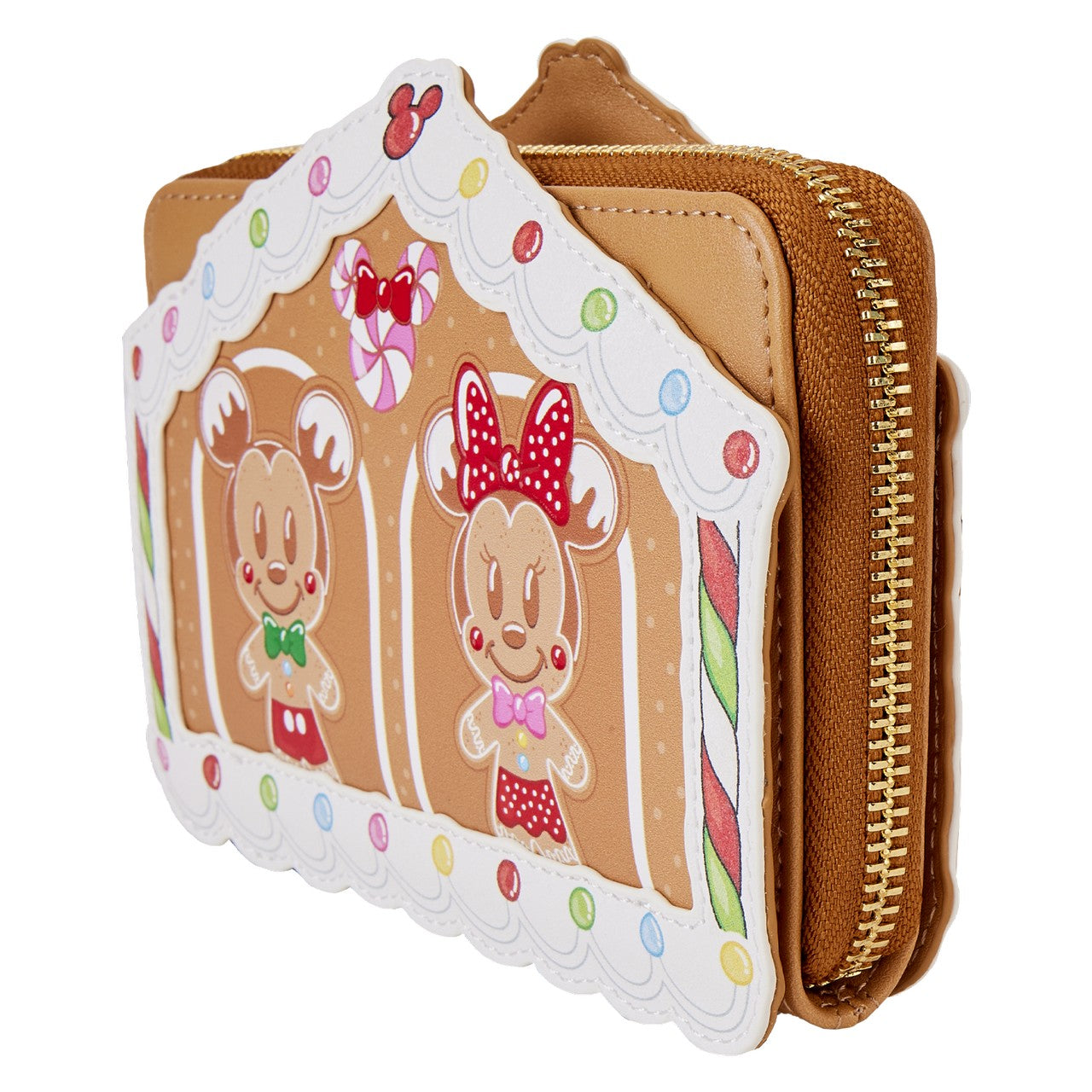  Disney: Mickey and Friends - Gingerbread House Zip Around Wallet  0671803470996