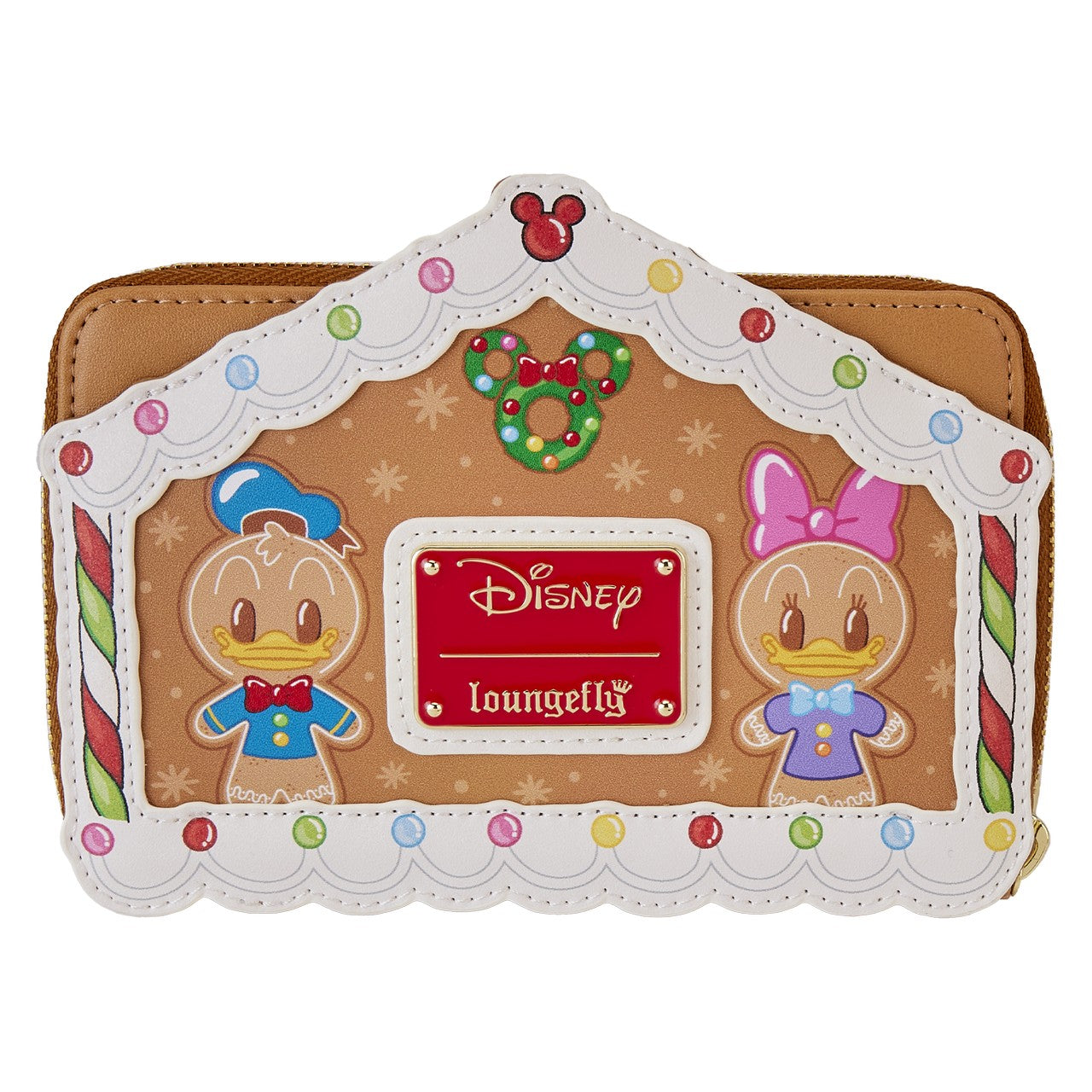  Disney: Mickey and Friends - Gingerbread House Zip Around Wallet  0671803470996