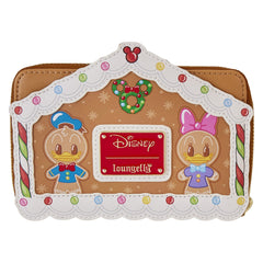  Disney: Mickey and Friends - Gingerbread House Zip Around Wallet  0671803470996