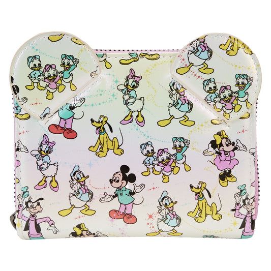  Disney: 100th Anniversary - All Over Print Zip Around Wallet  0671803476523