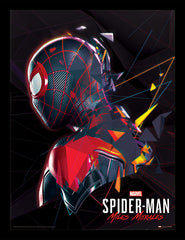  Marvel: Spider-Man Miles Morales System Shock 30 x 40 cm Framed Print  5051265801074