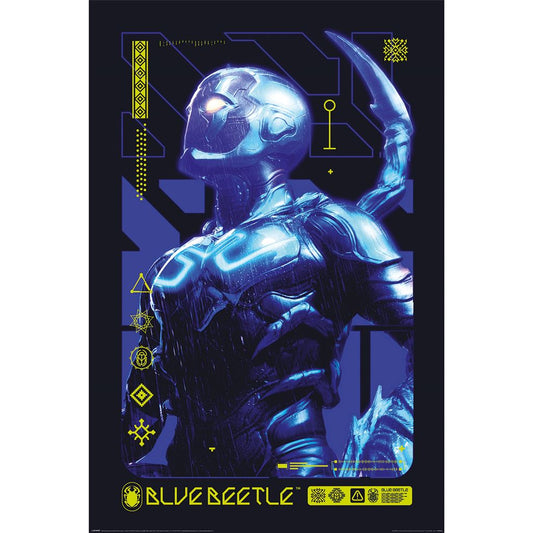  DC Comics: Blue Beetle - Alien Biotech 91 x 61 cm Poster  5050574353472