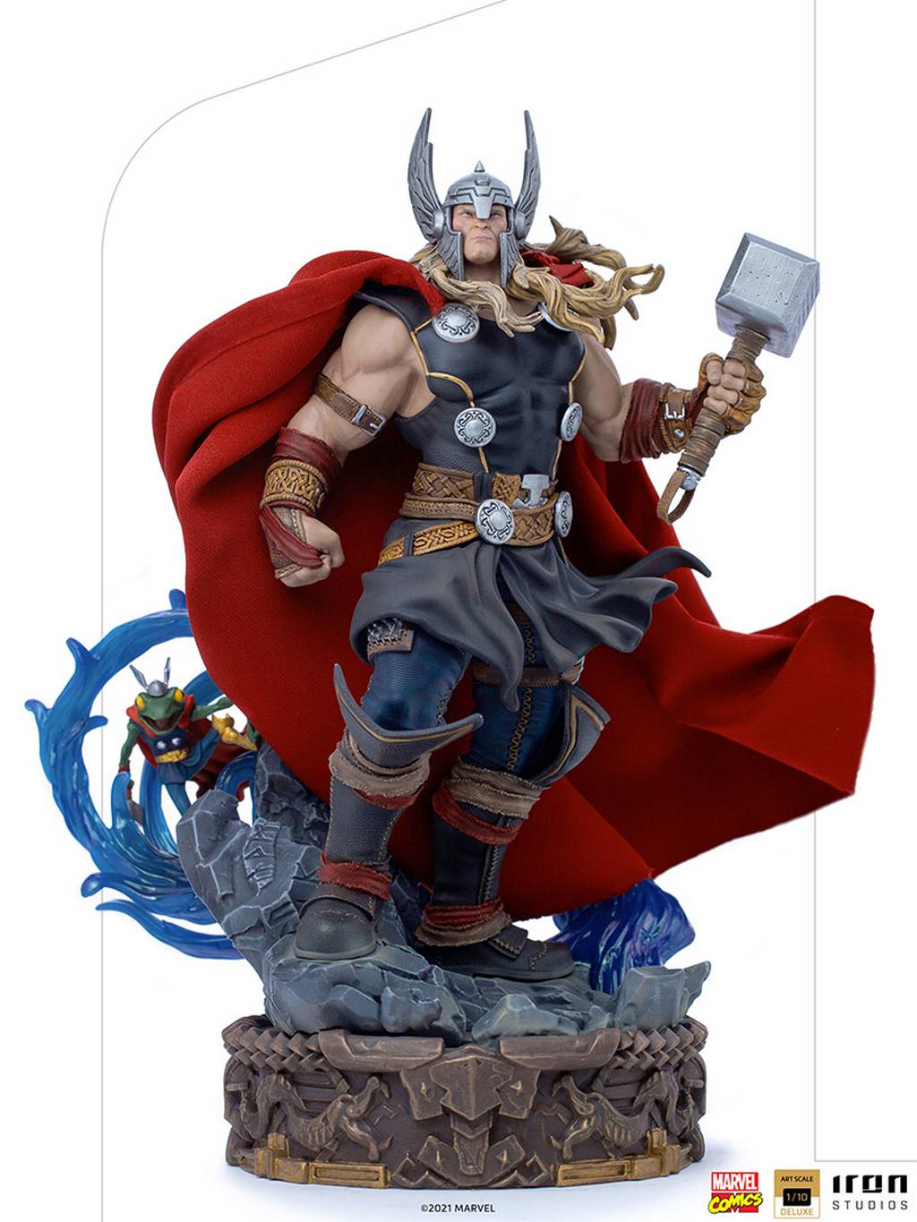  Marvel: Thor Unleashed Deluxe 1:10 Scale Statue  0609963128419