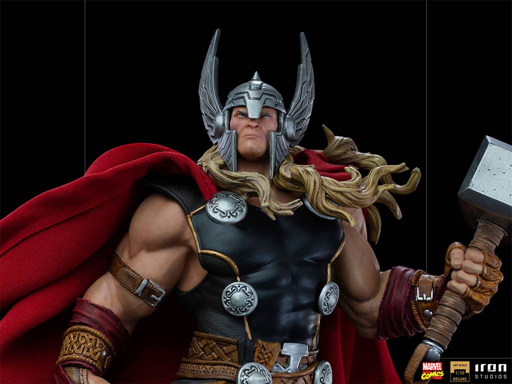  Marvel: Thor Unleashed Deluxe 1:10 Scale Statue  0609963128419