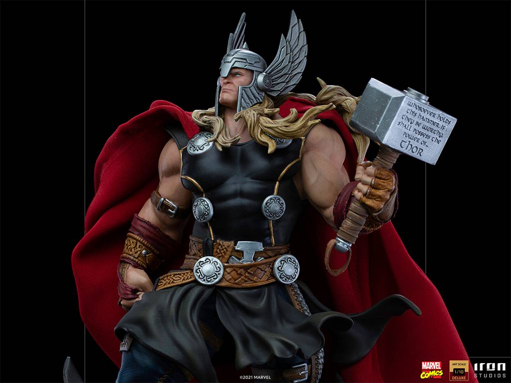  Marvel: Thor Unleashed Deluxe 1:10 Scale Statue  0609963128419