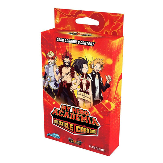  My Hero Academia Trading Cards Deck Loadable Content Packs Series 2 Crimson Rampage Display (6)  0860006917166