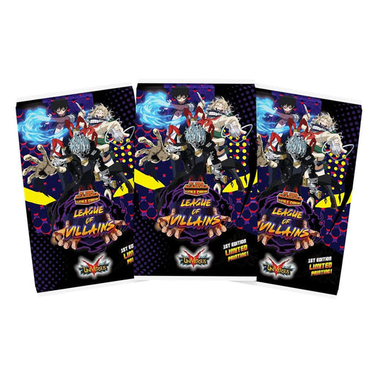  My Hero Academia Trading Cards Booster Packs Series 4 League of Villains Hanging Mass Display (48)  0850034738284