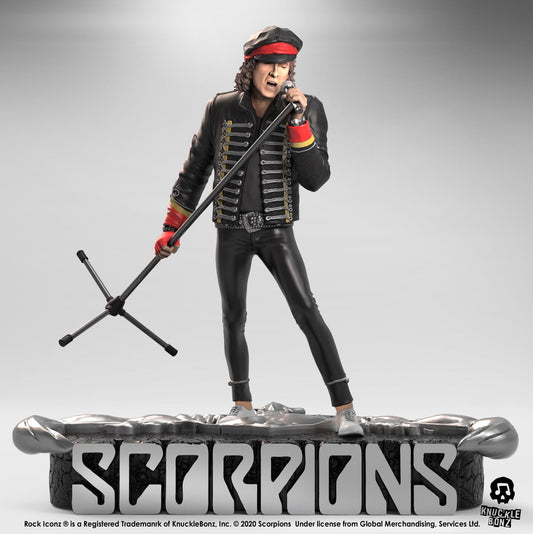  Rock Iconz: Scorpions - Klaus Meine Statue  0655646625140