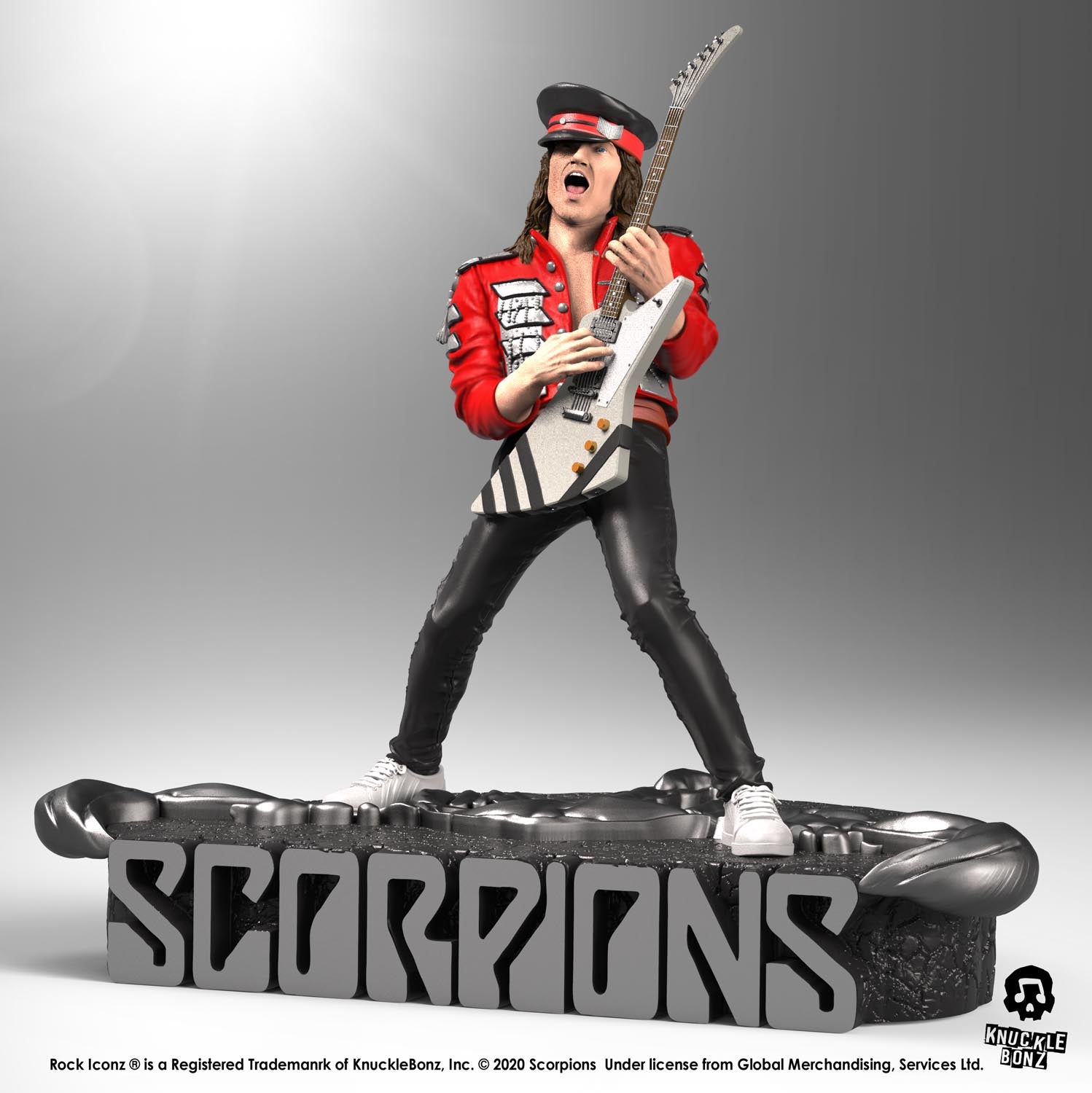  Rock Iconz: Scorpions - Matthias Jabs Statue  0655646625157