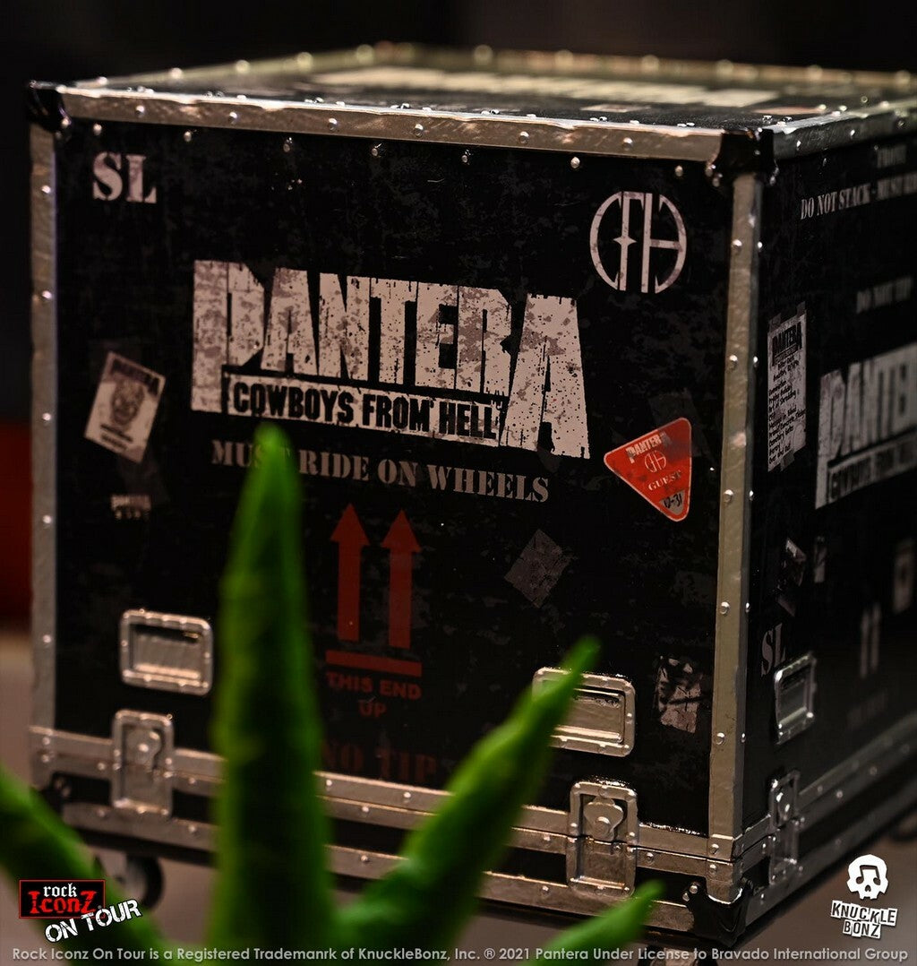  Rock Iconz on Tour: Pantera - Cowboys from Hell Road Case and Stage Backdrop Set  0785571595130