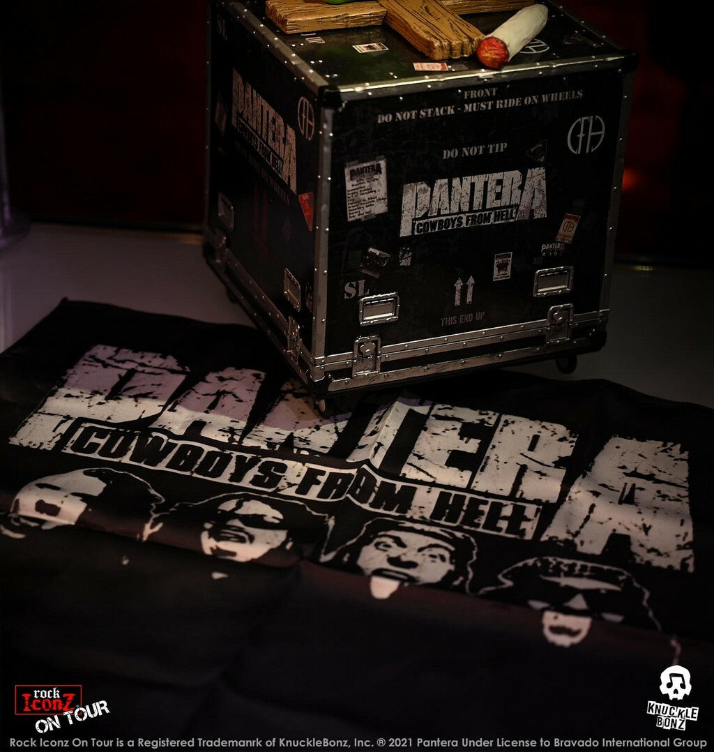  Rock Iconz on Tour: Pantera - Cowboys from Hell Road Case and Stage Backdrop Set  0785571595130