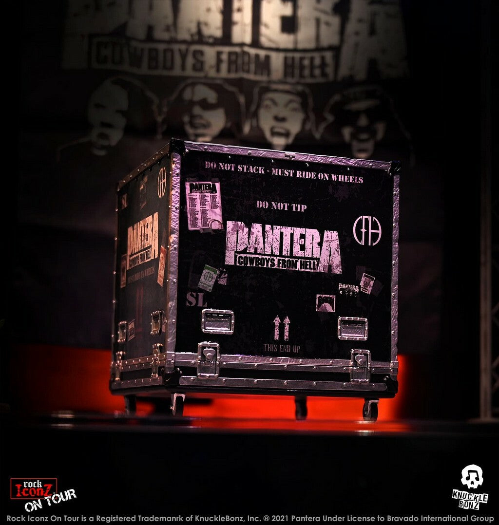  Rock Iconz on Tour: Pantera - Cowboys from Hell Road Case and Stage Backdrop Set  0785571595130