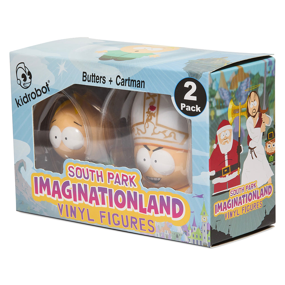  South Park: Imaginationland Butters and Cartman 3 inch Vinyl Figure 2-Pack  0883975172237