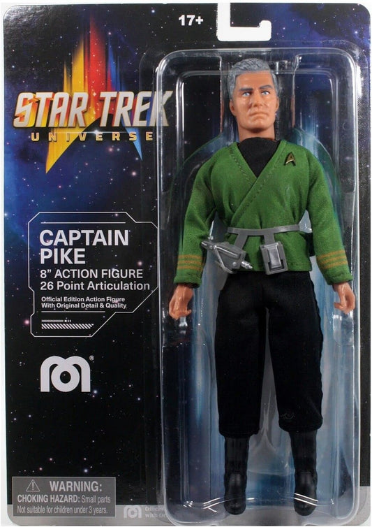  Star Trek: Strange New Worlds - Captain Pike 8 inch Action Figure  0850025246095