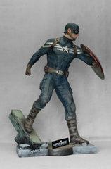  Marvel: The Winter Soldier - Captain America Life Sized Statue  1623155030754