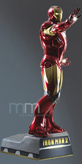  Marvel: Iron Man 2 - Iron Man Life Sized Statue Clean Version  1623155030808