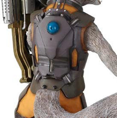  Marvel: Guardians of the Galaxy - Rocket with Weapon Life Sized Statue  4313042492150