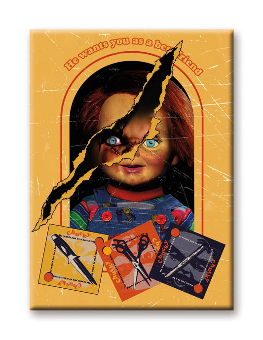  Chucky: Hiding Flat Magnet  0840391141995