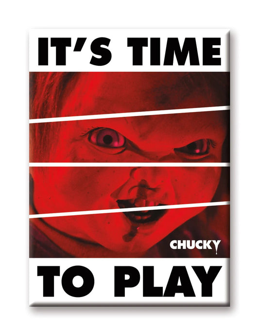  Chucky: Time To Play Flat Magnet  0840391142046