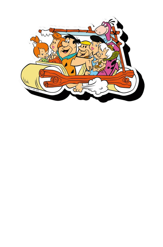  Flintstones: Car Funky Chunky Magnet  0840391176195