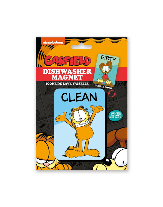  Garfield: Clean Dirty Dishwasher Magnet  0840391152977