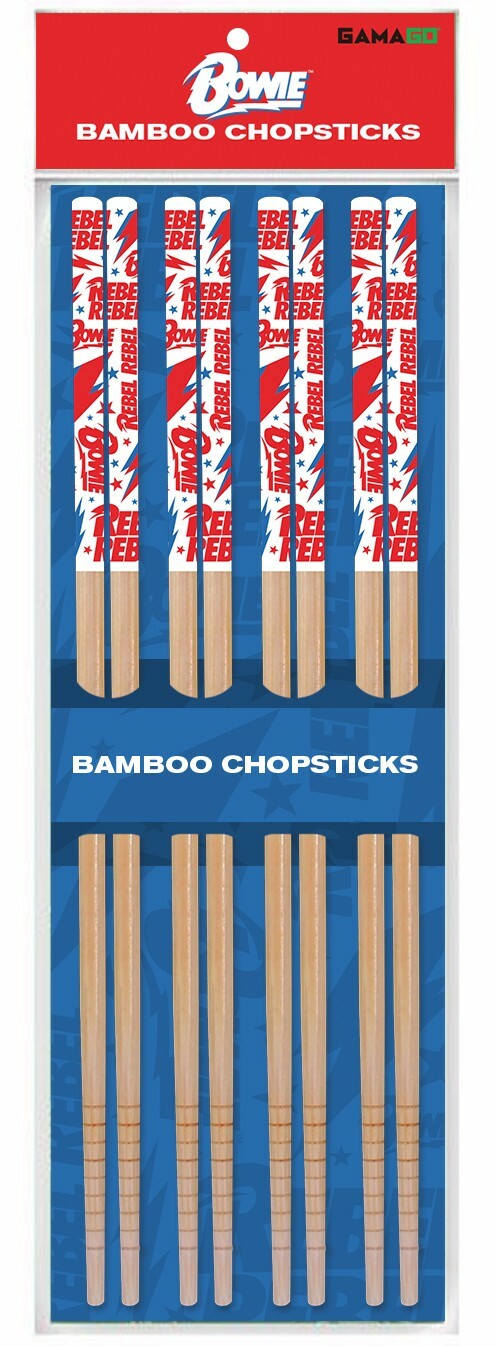  David Bowie: Themed Bamboo Chopsticks  0840391161535