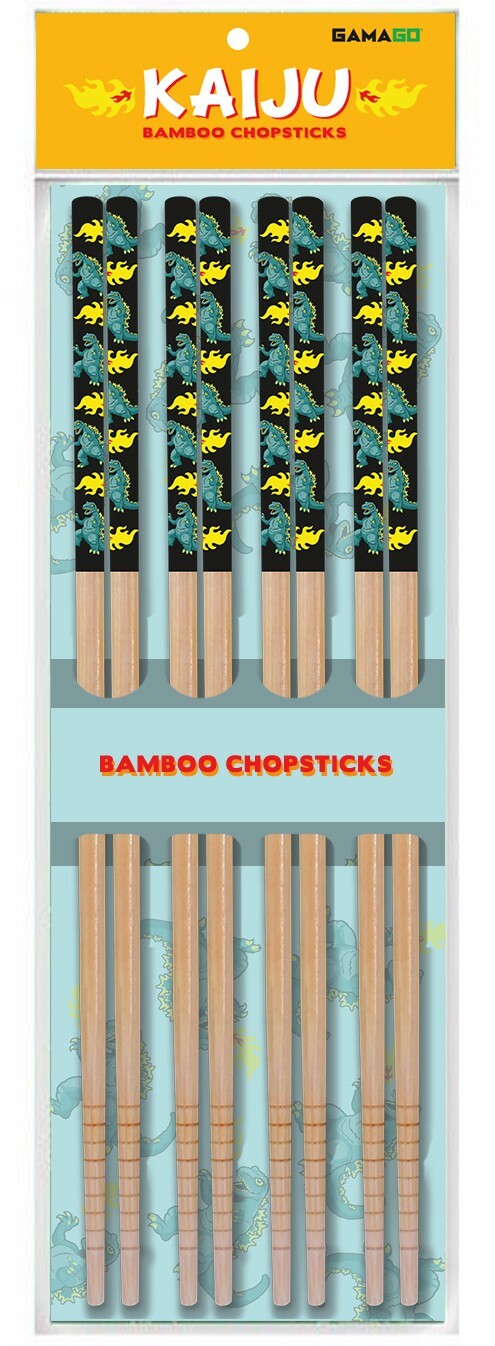  Godzilla: Kaiju Godzilla Bamboo Chopsticks  0840391161900