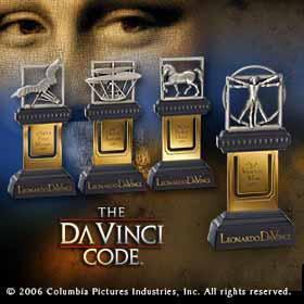 The Da Vinci Code: Da Vinci Drawings Bookmarks  1623155020199