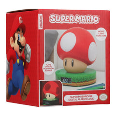  Super Mario: Super Mushroom Digital Alarm Clock  5055964792503