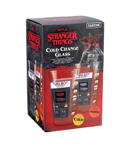  Stranger Things: Arcade Colour Change Glass  5055964793593